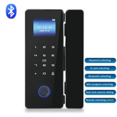 Bluetooth Glass window fingerprint lock, Glass dor lock, glass lock, fingerprint lock, bluetooth lock, smart lock, password lock, ic card lock